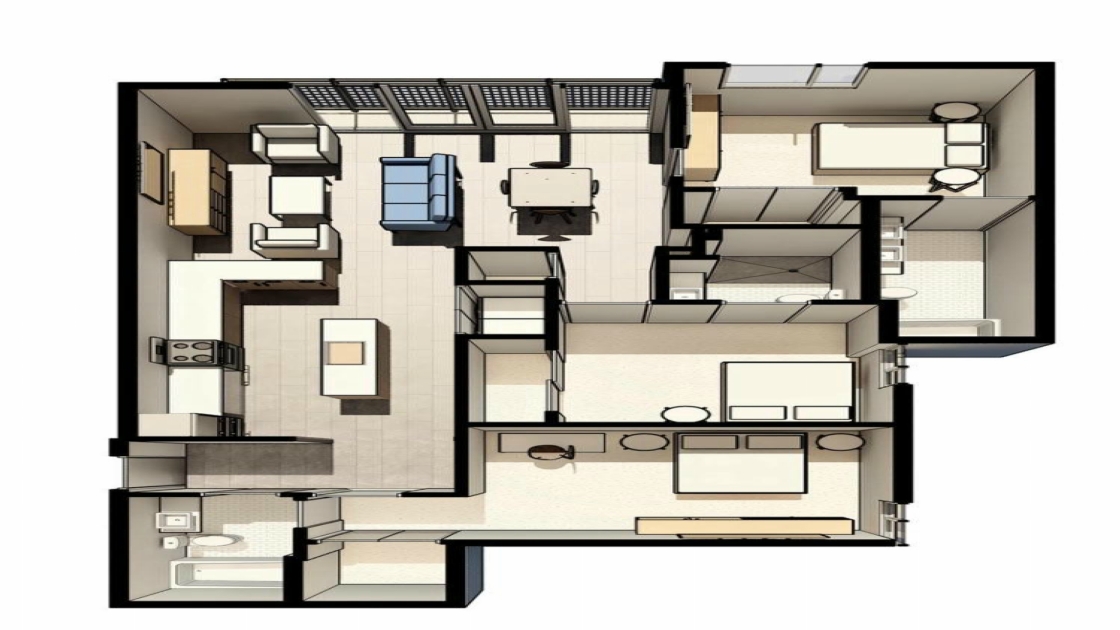 3bed floor plan